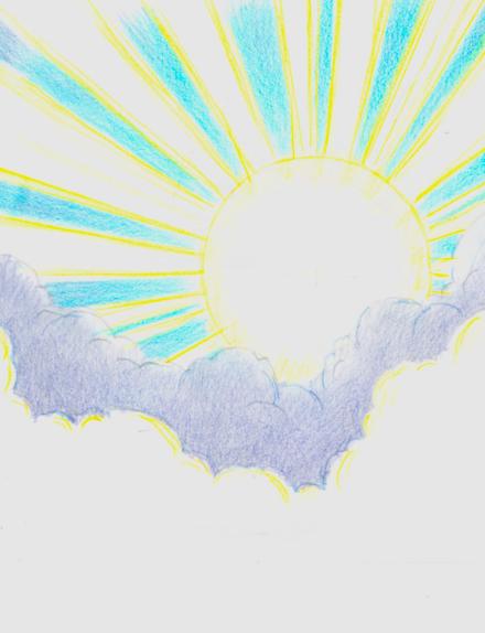 Sun and clouds